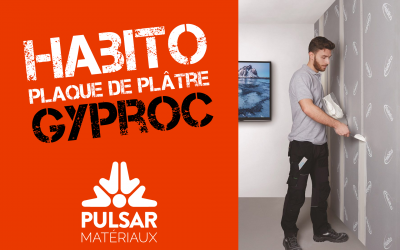 HABITO – La plaque de plâtre Gyproc robuste