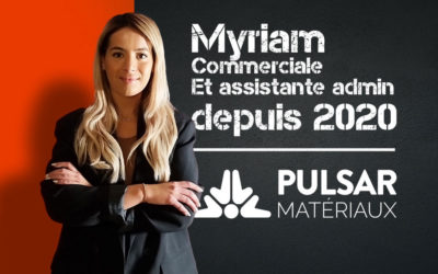 Myriam, commerciale et assistante des administrateurs depuis 2020