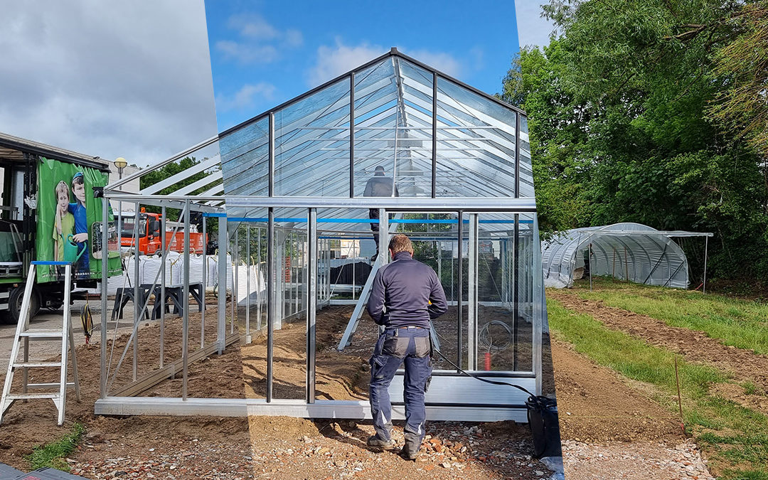 2ème mois de chantier pour le PulsGARDEN