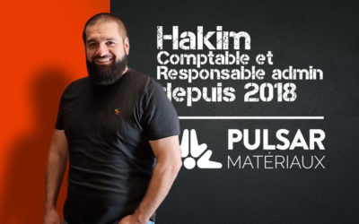 Hakim, comptable et responsable administratif depuis 2018