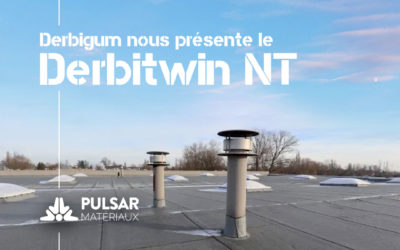 Le Derbitwin NT : la nouvelle membrane d’étanchéité recouverte de granules et facile à poser