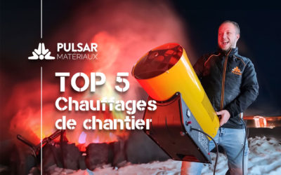 Chauffage de chantier : TOP 5 des générateurs MASTER