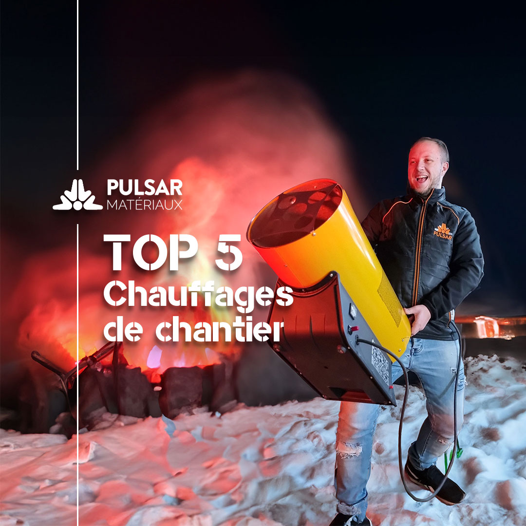 Chauffage de chantier : TOP 5 des générateurs MASTER - Pulsar