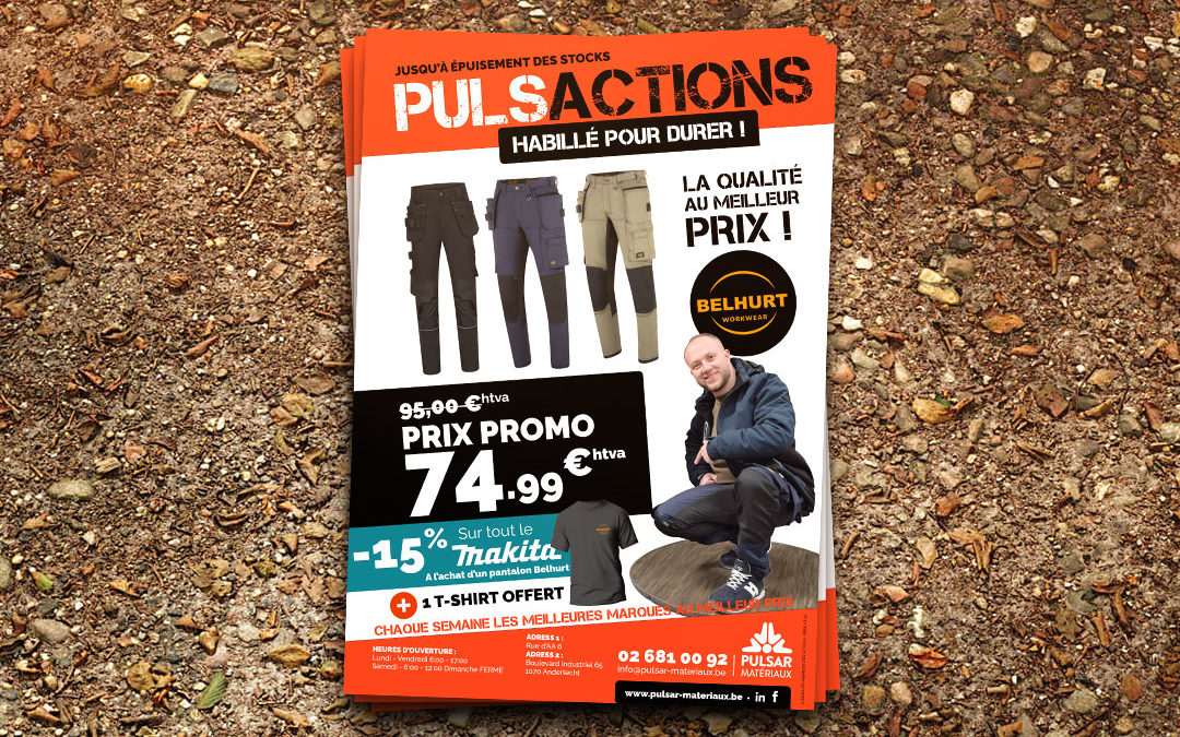 Promo : Pantalons Belhurt